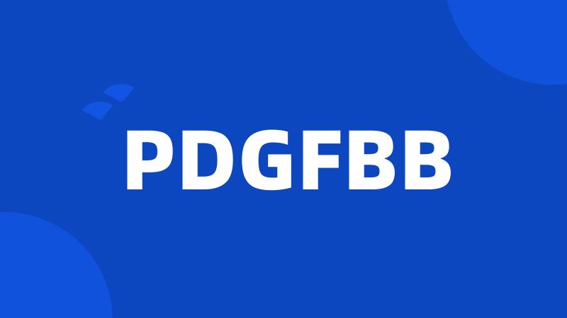 PDGFBB