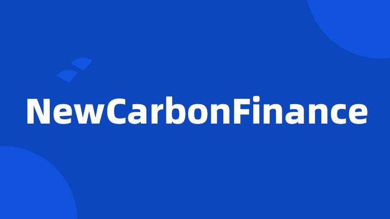 NewCarbonFinance