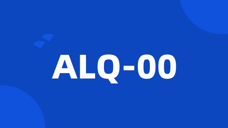 ALQ-00