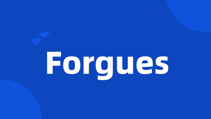 Forgues