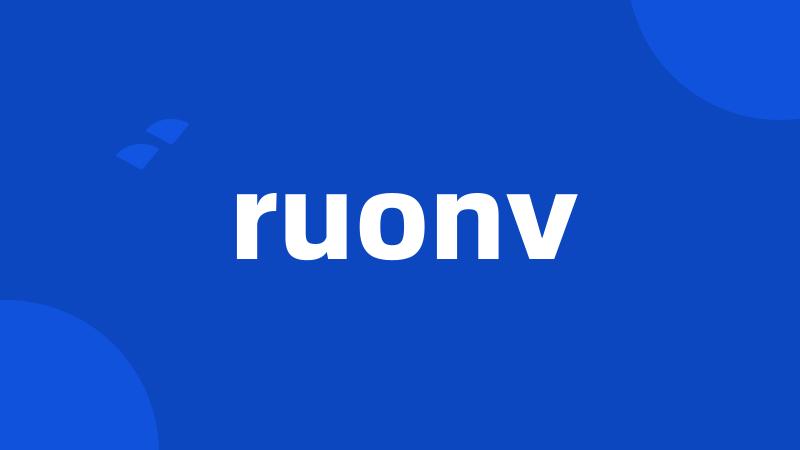 ruonv