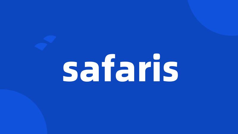 safaris