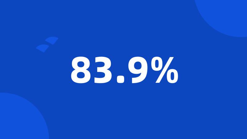 83.9%