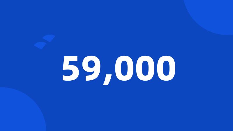 59,000