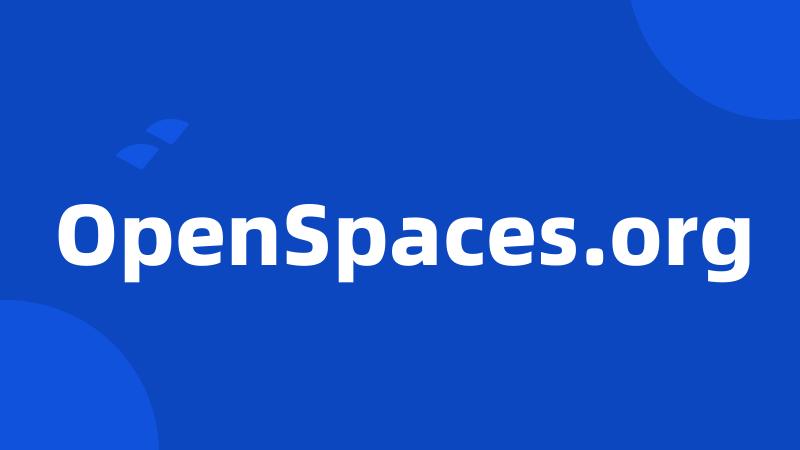 OpenSpaces.org