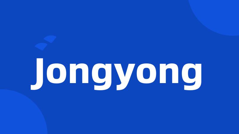 Jongyong