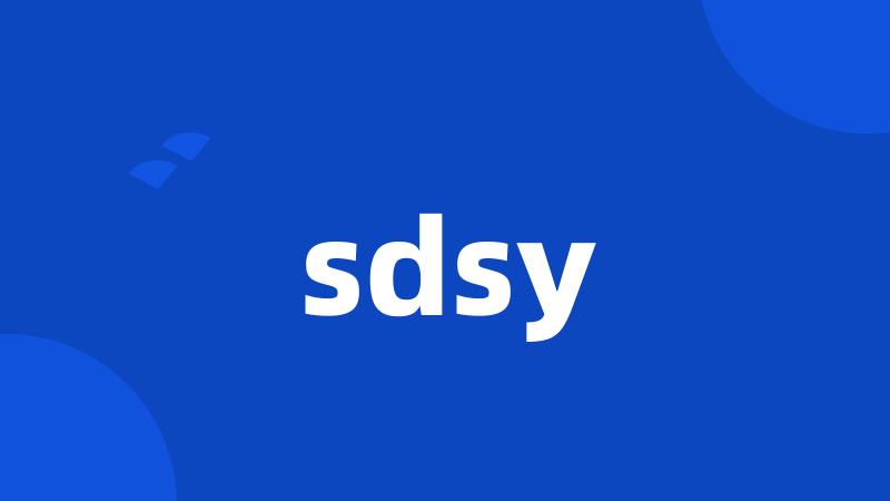 sdsy