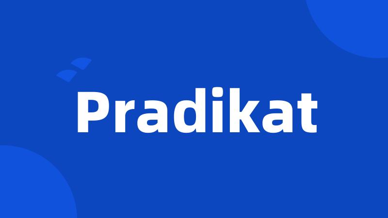 Pradikat