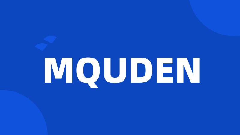 MQUDEN