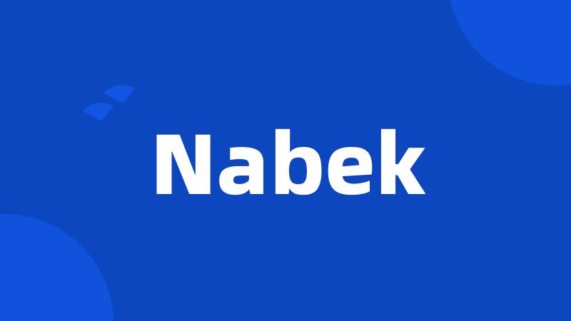 Nabek