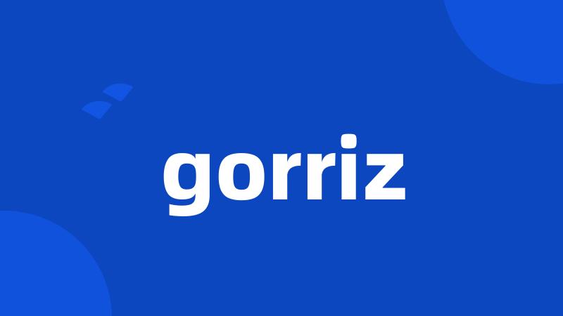 gorriz