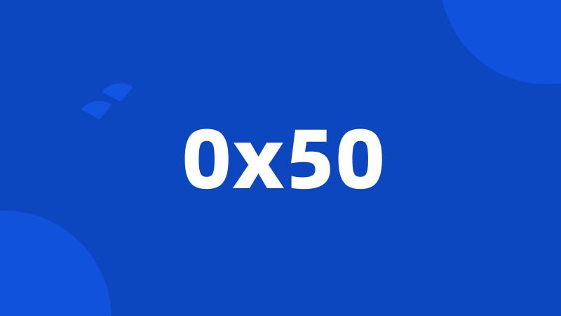 0x50