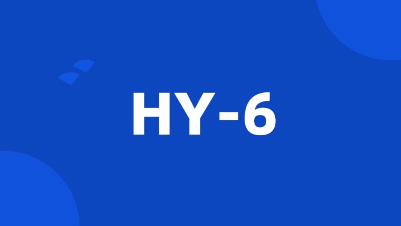 HY-6
