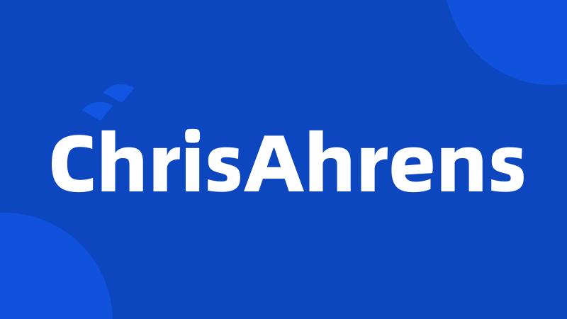 ChrisAhrens