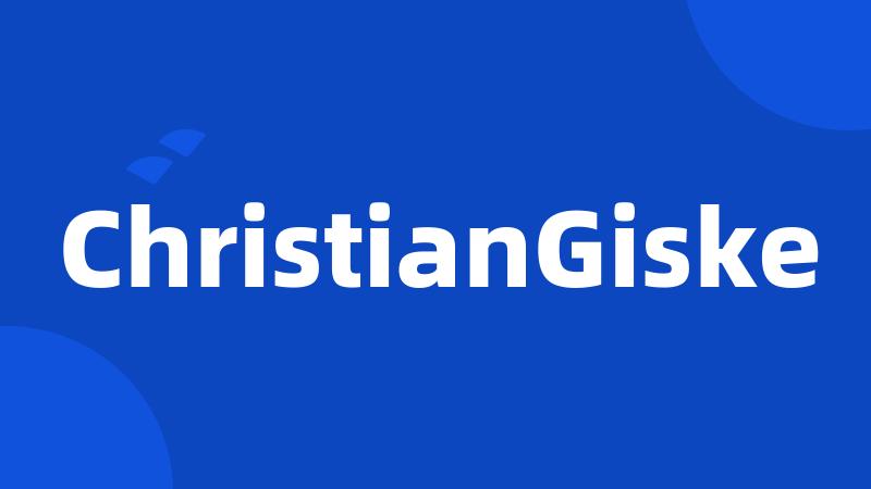 ChristianGiske