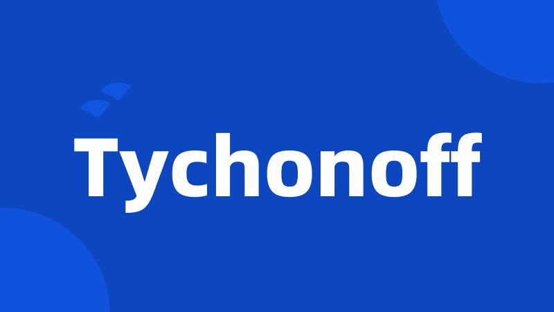 Tychonoff