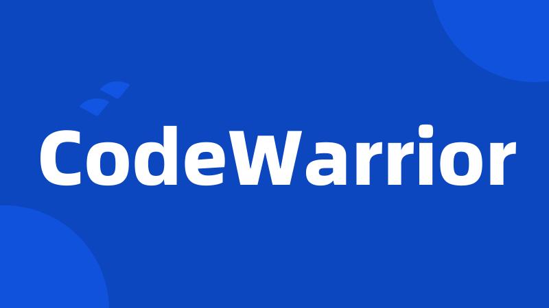 CodeWarrior