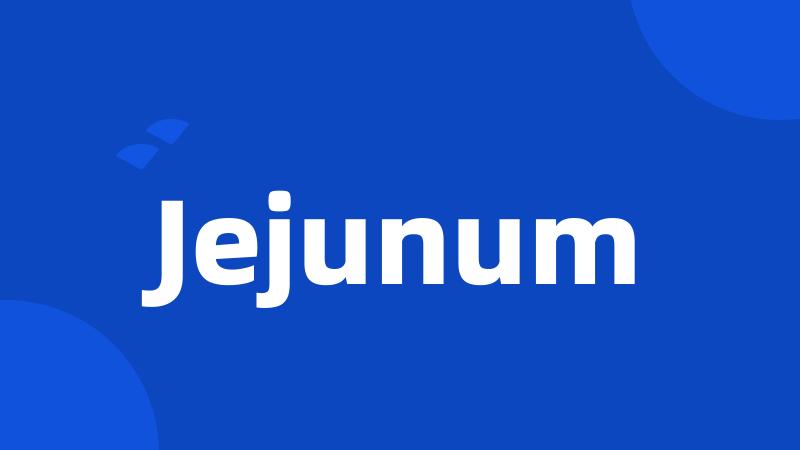 Jejunum