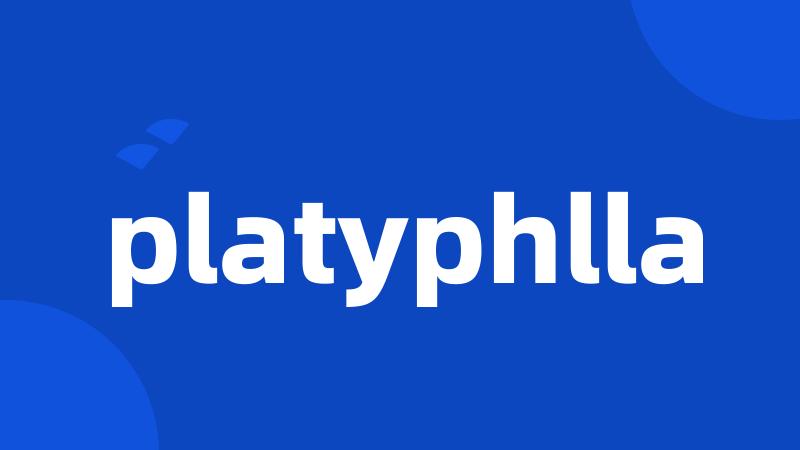 platyphlla