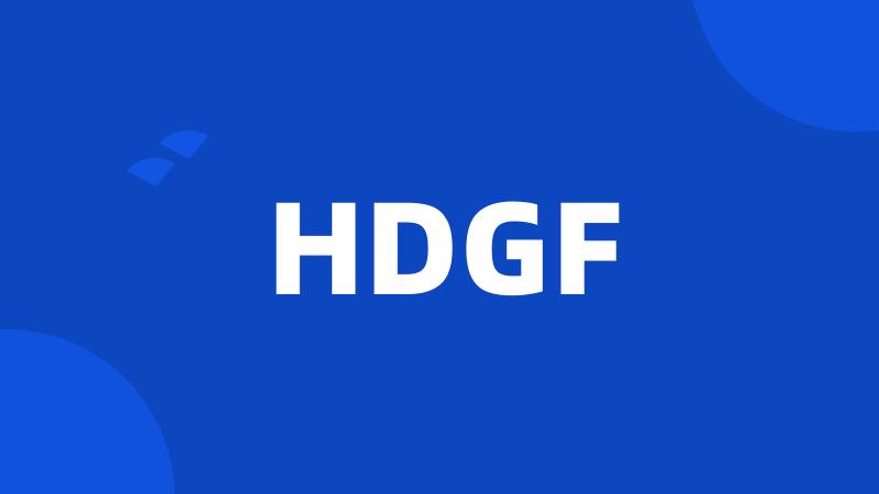 HDGF