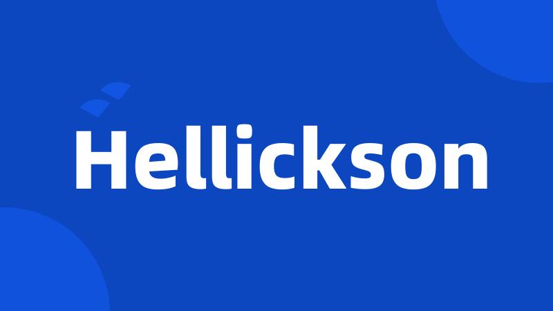 Hellickson