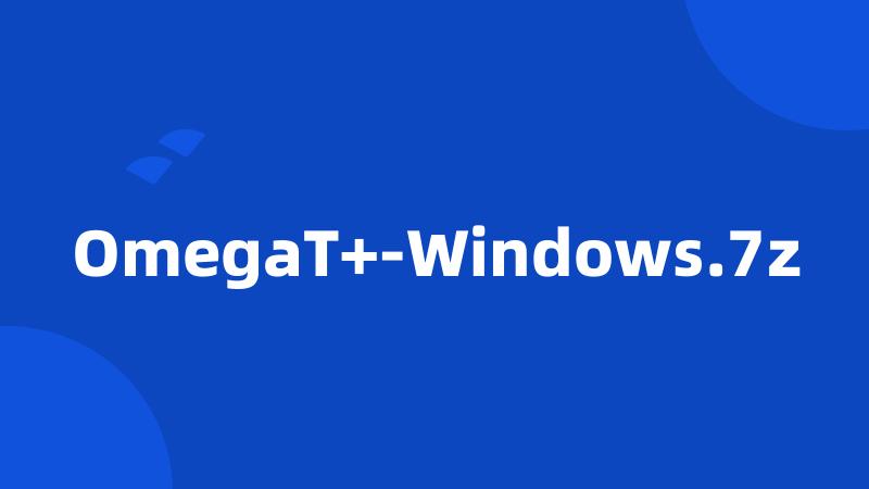 OmegaT+-Windows.7z