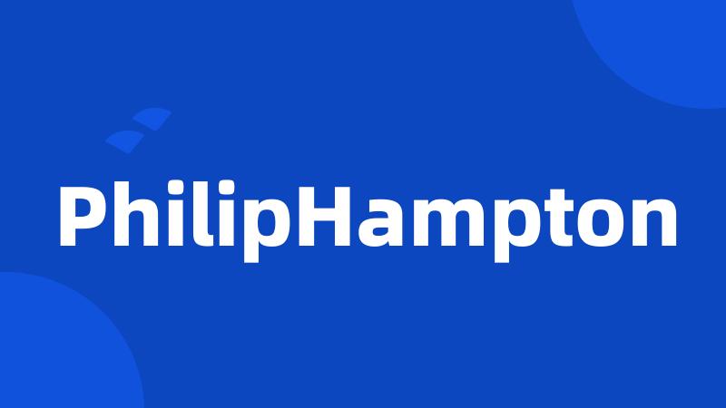 PhilipHampton