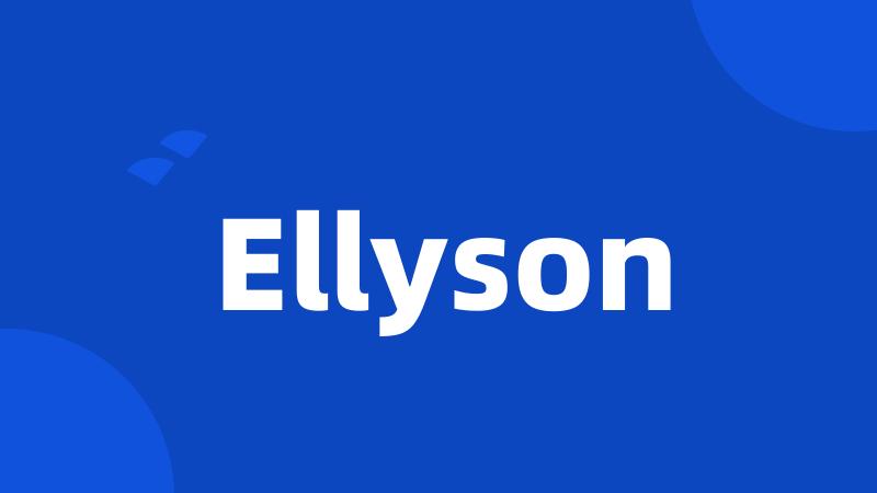 Ellyson