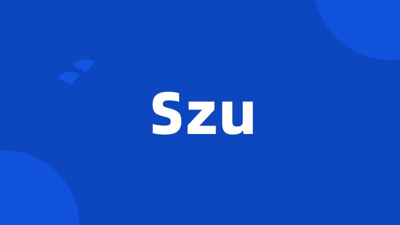 Szu