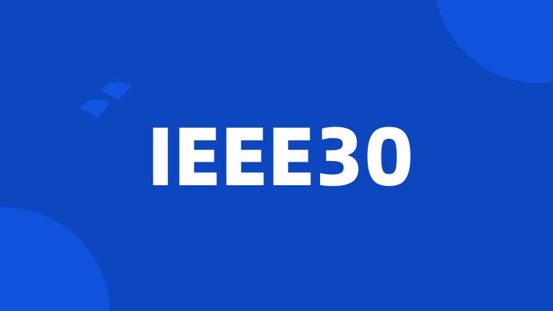 IEEE30