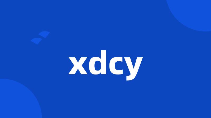 xdcy