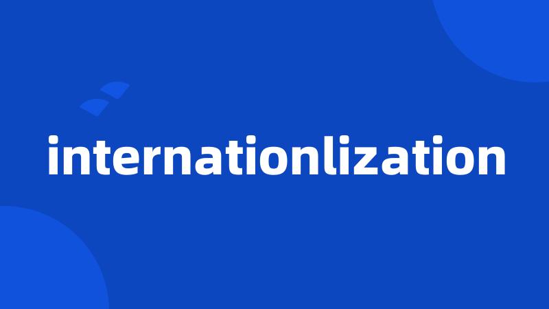 internationlization