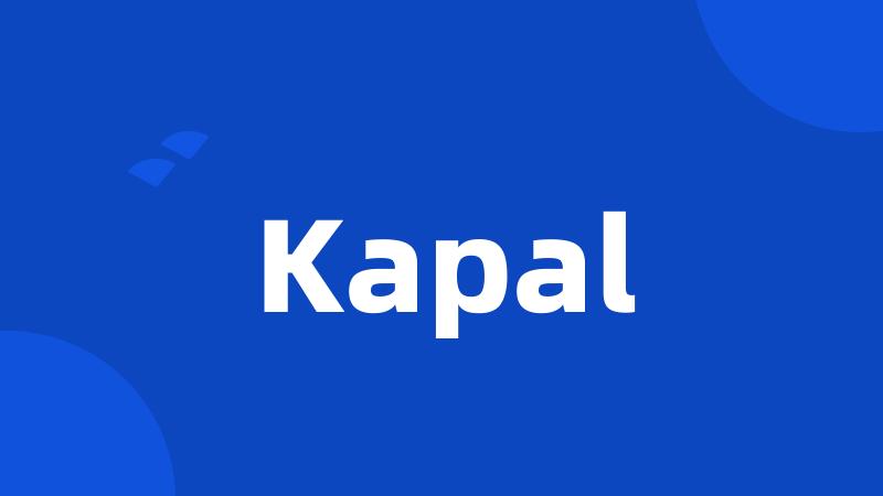 Kapal