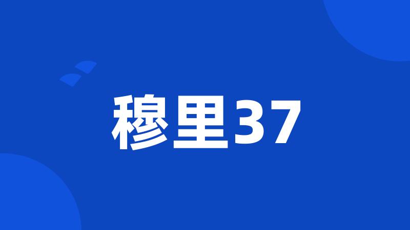 穆里37