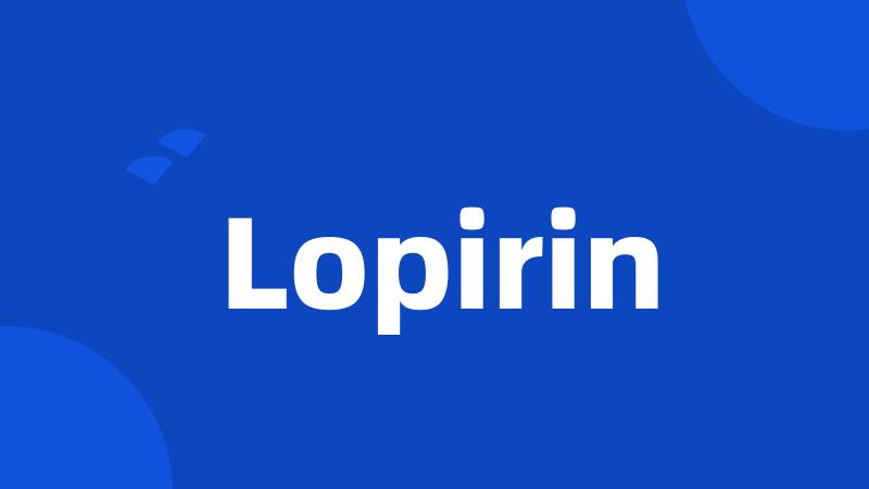 Lopirin