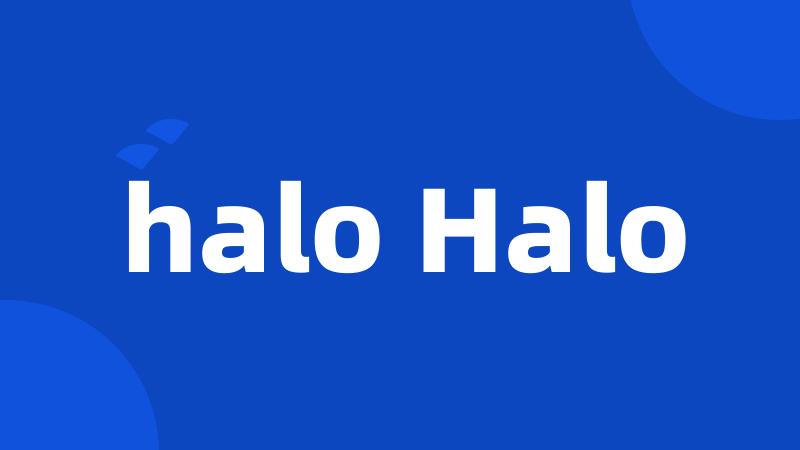 halo Halo