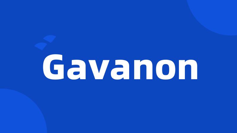 Gavanon