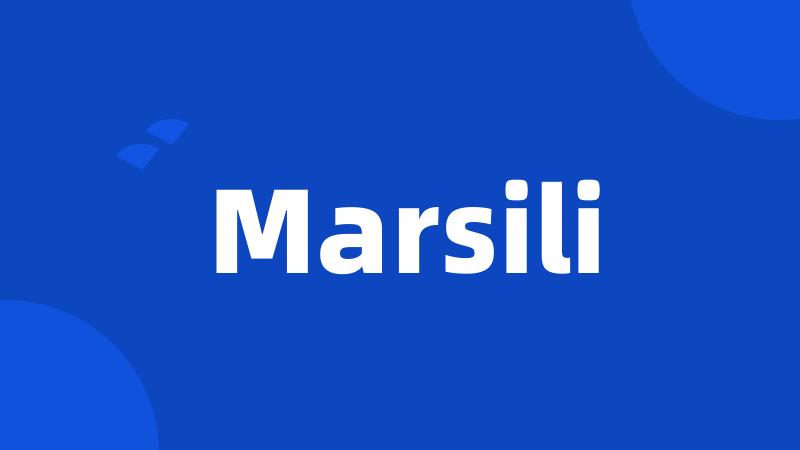 Marsili