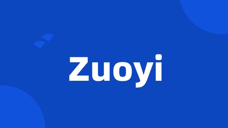 Zuoyi