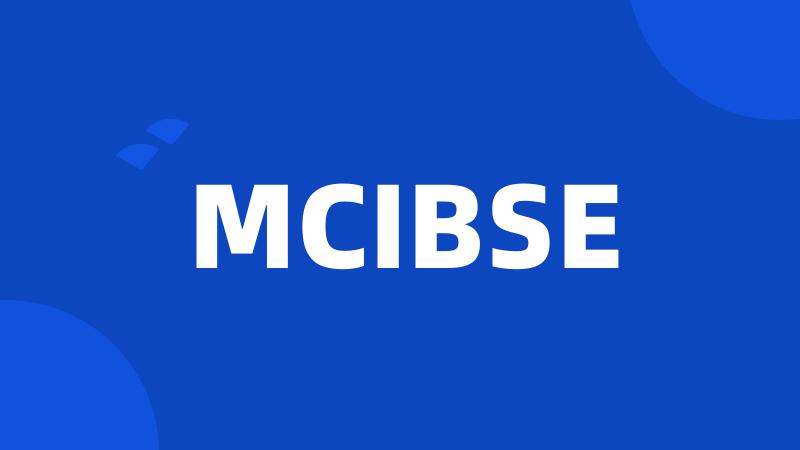 MCIBSE