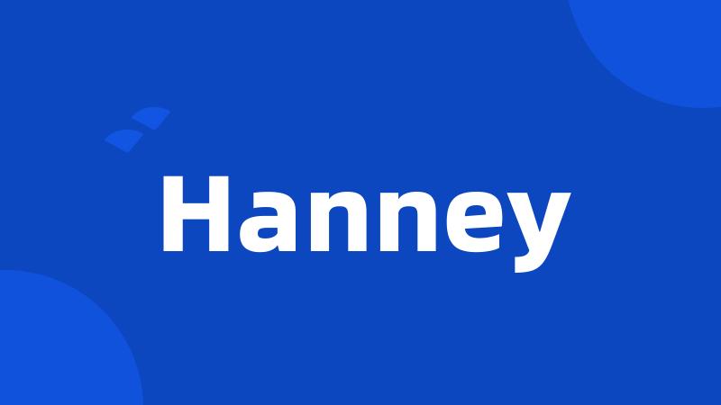 Hanney