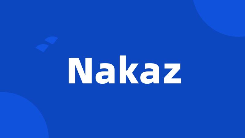 Nakaz