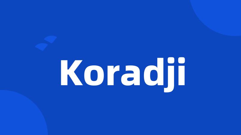 Koradji