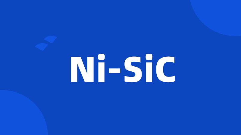 Ni-SiC