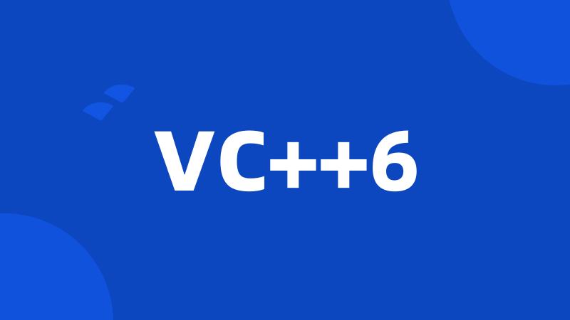 VC++6