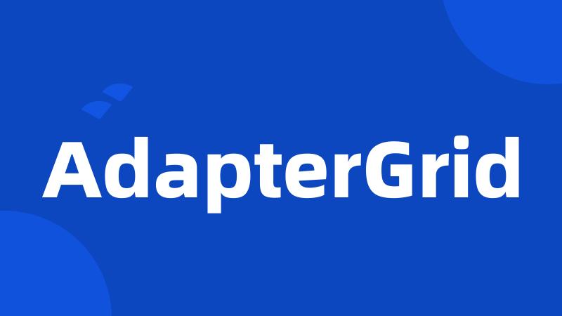 AdapterGrid