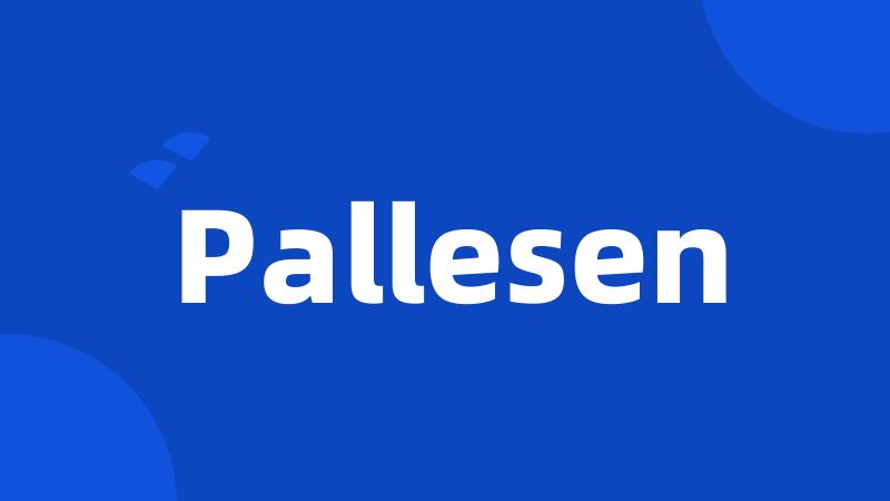 Pallesen