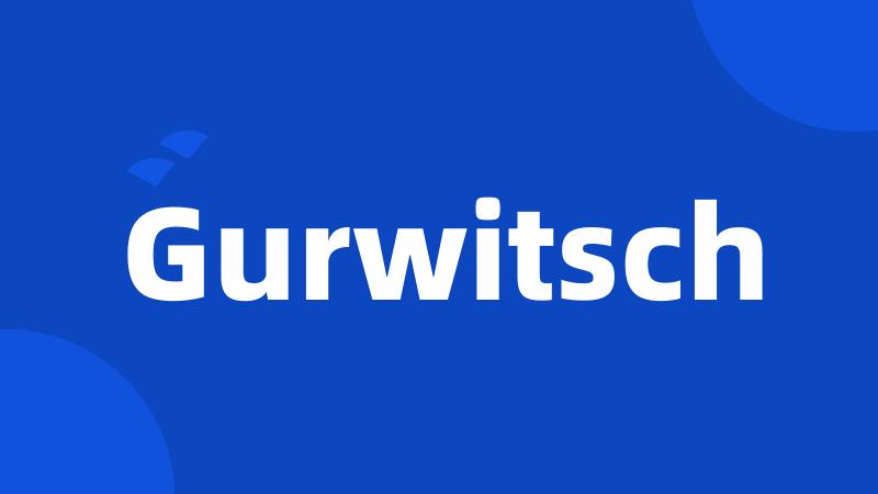 Gurwitsch