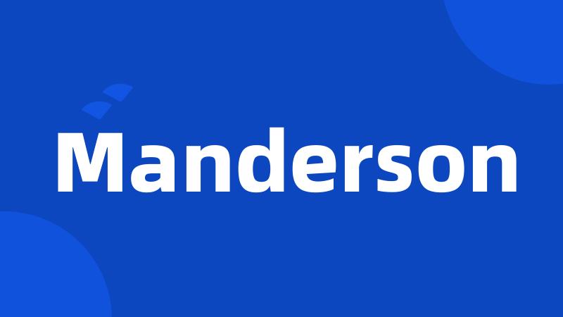 Manderson