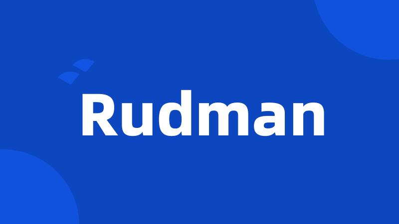 Rudman